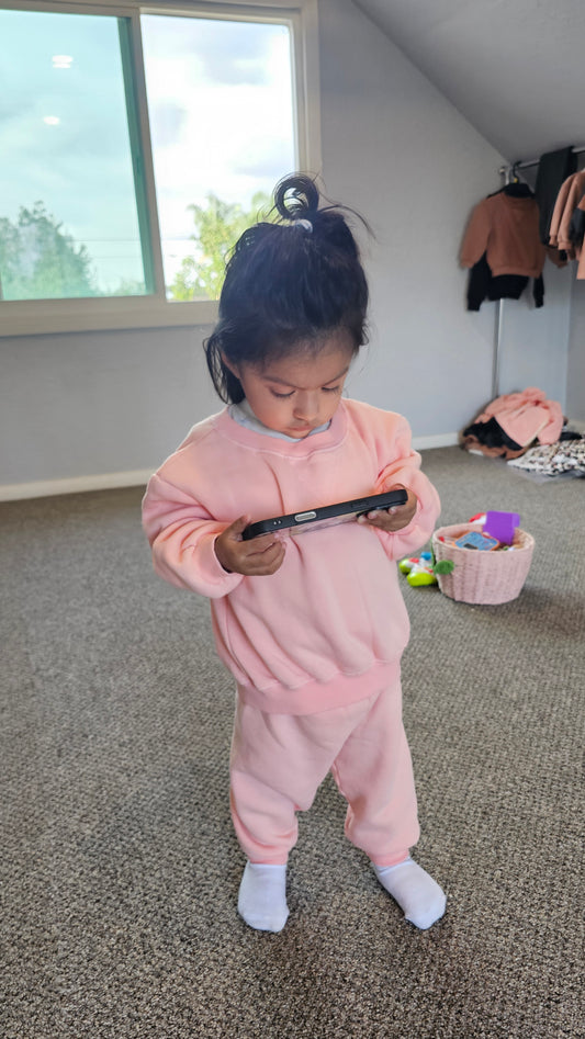 Kid's Crew Neck and Pant Set