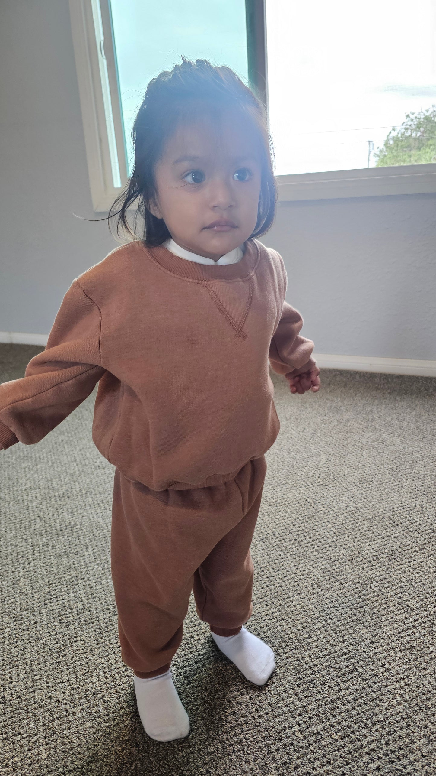 Kid's Crew Neck and Pant Set