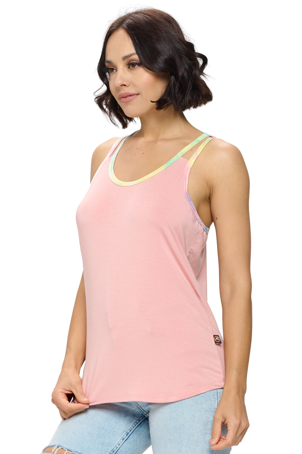 Open Shoulder Tank Top