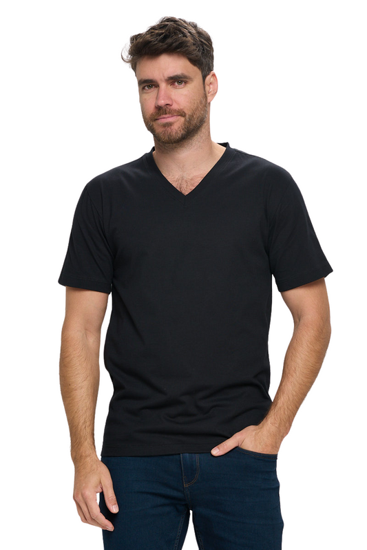 Men's Short Sleeve V-Neck Shirt