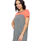 Colorblock Striped Shirt
