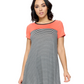 Colorblock Striped Shirt