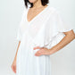 Flowy Short-Sleeve Shirt